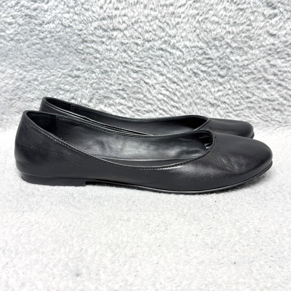 Thursday Boot Company Feliz Womens Size 10 Slip On Ballet‎ Flat Shoes Black